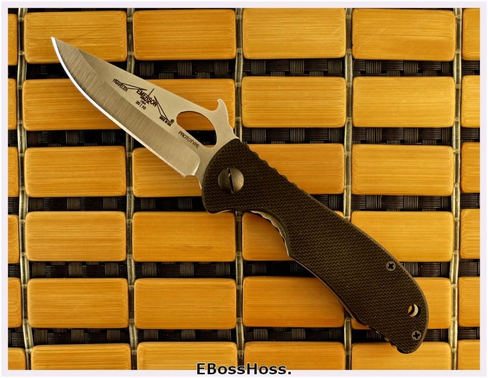 Ernie Emerson Hard Ware Traveler Prototype